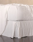 Basix Linen Bedskirt
