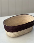 Oval Basket | Natural + Coco
