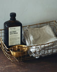 Brass Low Wire Basket | Large