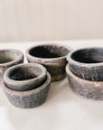 Vintage Washed Soapstone Vessels