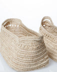 Raffia Table Basket