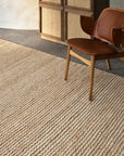 Drift Rug | Natural + White