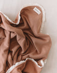 Knit + Muslin Blanket | Clay + Lace