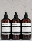Shampoo | Reusable 16oz Amber Bottle