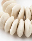 Natural Saucer Bone Beads