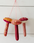 Hand-stitched “Mushroom” Ornament | Made in VT