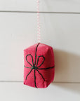 Hand-stitched “Gift” Ornament | Made in VT