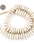 Natural Saucer Bone Beads