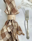 Travertine Napkin Rings | Set of 4