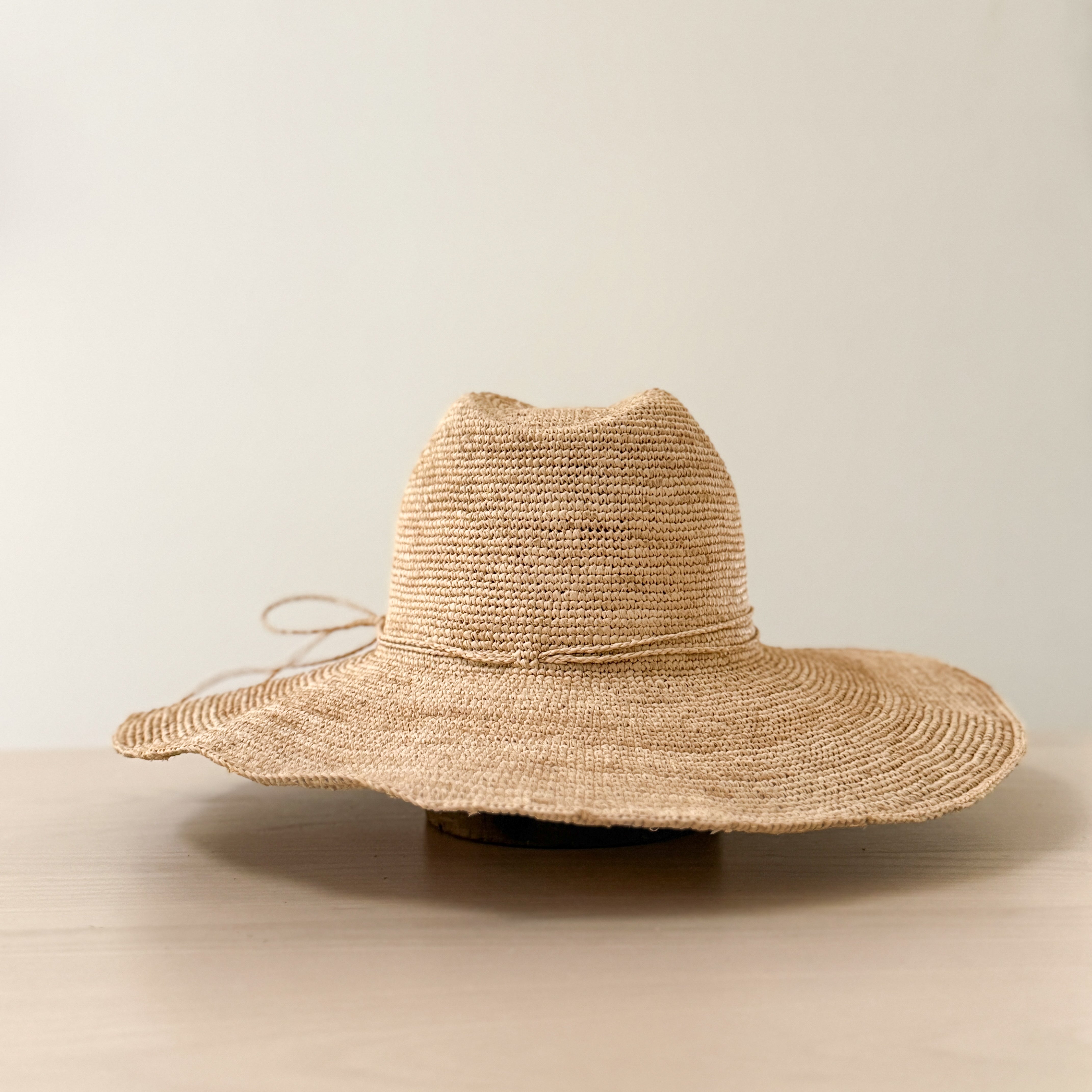 Saint-Tropez Raffia Wide Brimmed Sun Hat