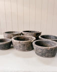 Vintage Washed Soapstone Vessels