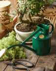 The Rowley Ripple | Green 2 Pint Steel Watering Can