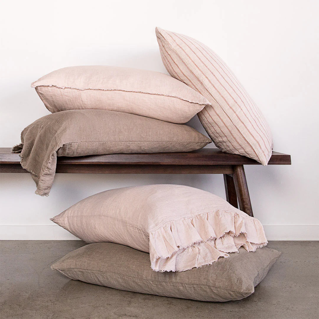 Flocca Linen Pillowcase
