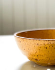 Hand Thrown Ceramic Berry Bowl | French Ochre