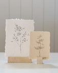 Travertine Photo & Card Holders | Small