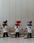 Snow White | Handmade New England XC Skier Ornament