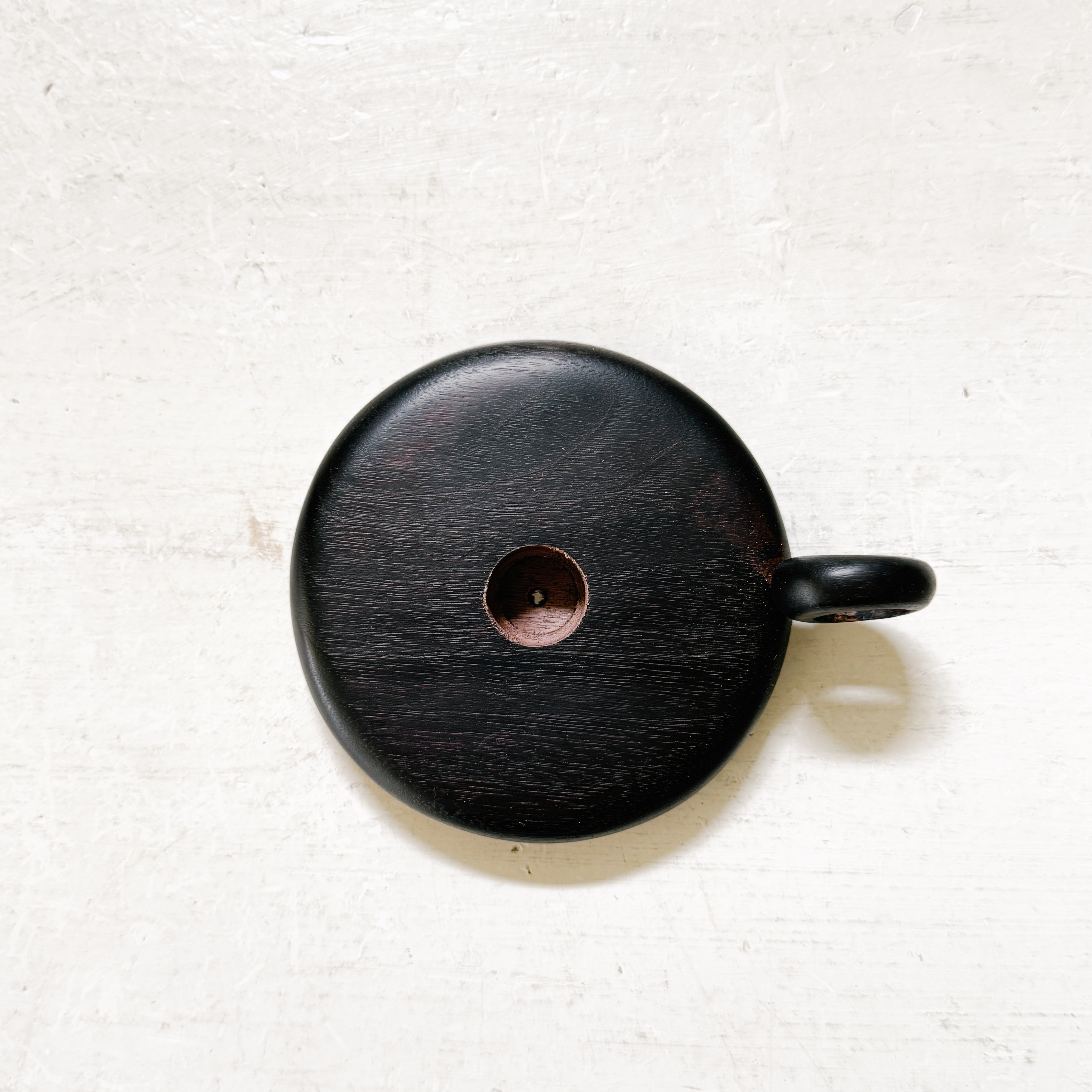 Chamberstick Solid Wood Handmade Taper Holder