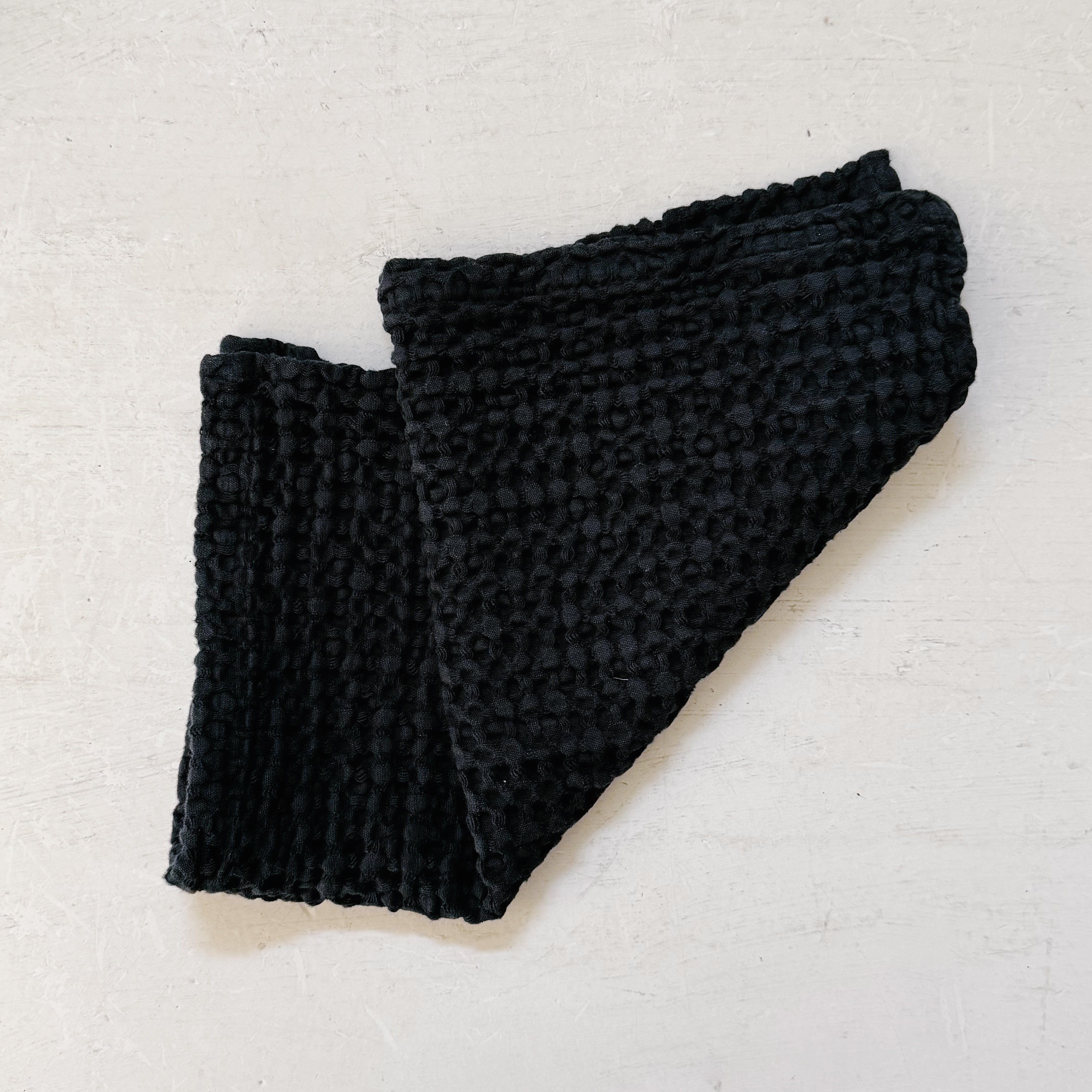 Simple Waffle Bath + Kitchen Towel