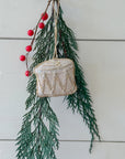 Irish Linen Drum Ornament