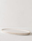 Oval Serving Tray | Stoneware