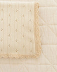 Organic Pointelle Baby Blanket