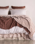 Crush Double Linen Throw