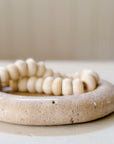 Rounded Catch Tray | Travertine