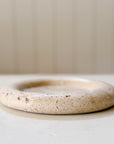 Rounded Catch Tray | Travertine