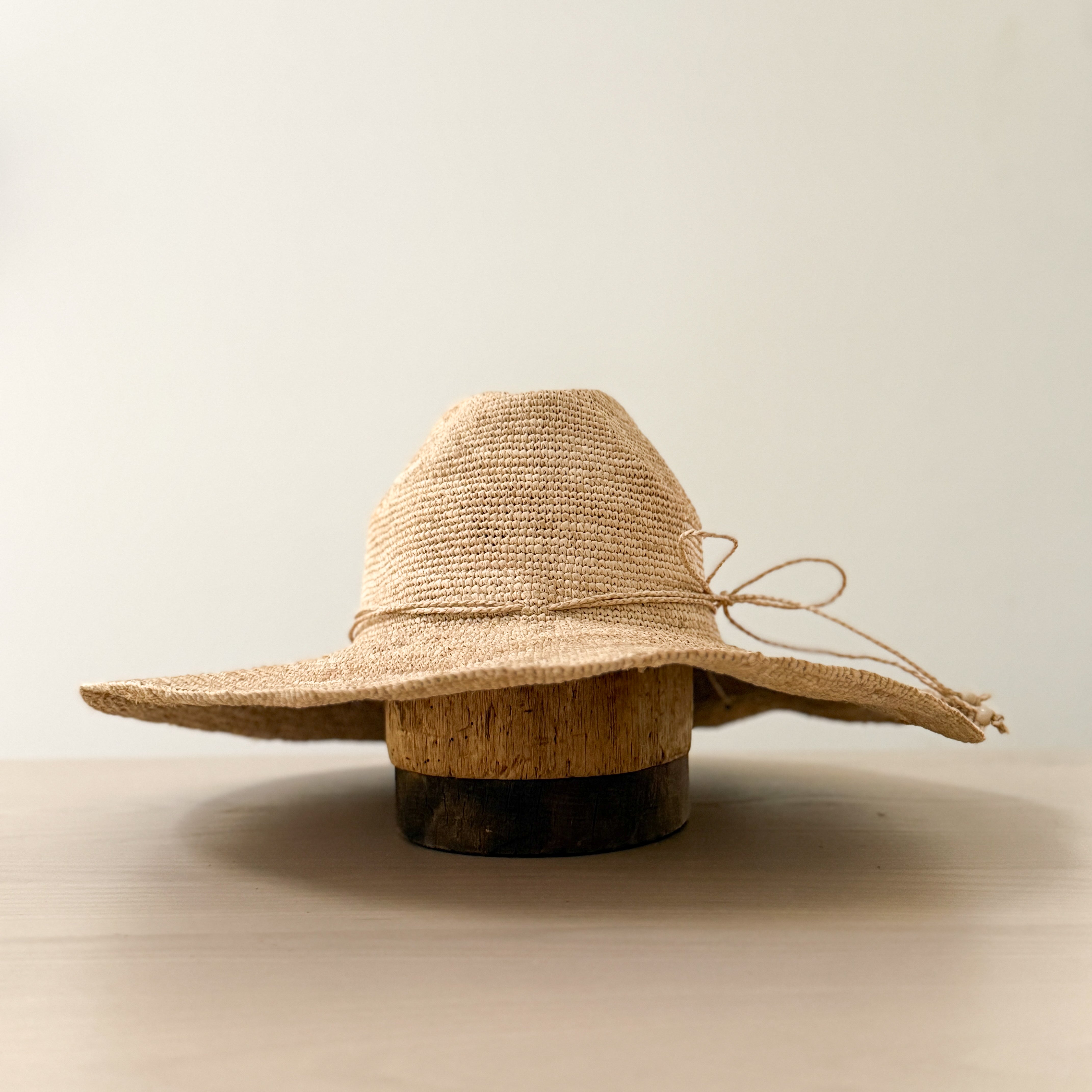 Saint-Tropez Raffia Wide Brimmed Sun Hat