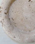 Rounded Catch Tray | Travertine