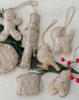 Handmade Irish Linen Ornaments