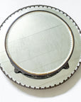 19th Century Antique Silver Mirror Plateau Trays