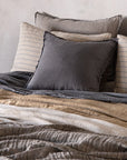 Linen Pillowcase | Basix Stripe