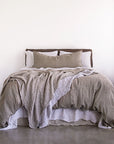 Crush Double Linen Throw