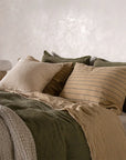 Linen Pillowcase | Basix Stripe