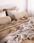 Crush Linen Throw