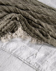 Crush Linen Throw