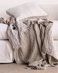 Crush Double Linen Throw