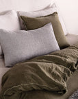 Basix Linen Stripe Cushion Cover | Throw Pillow