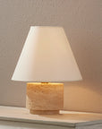 Bronte Travertine Table Lamp