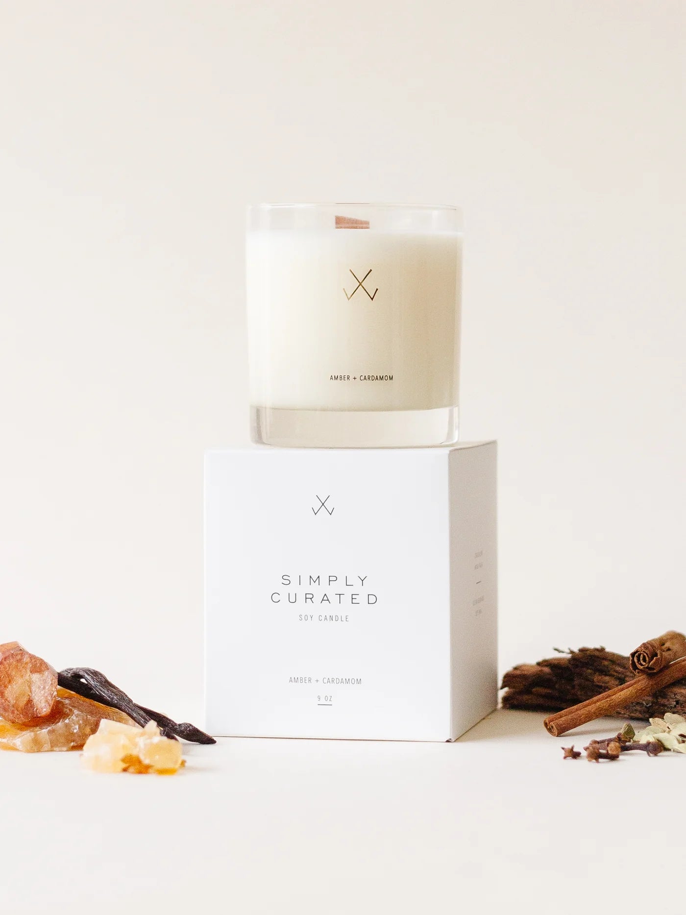 Amber Cardamom | Curated Candle Collection