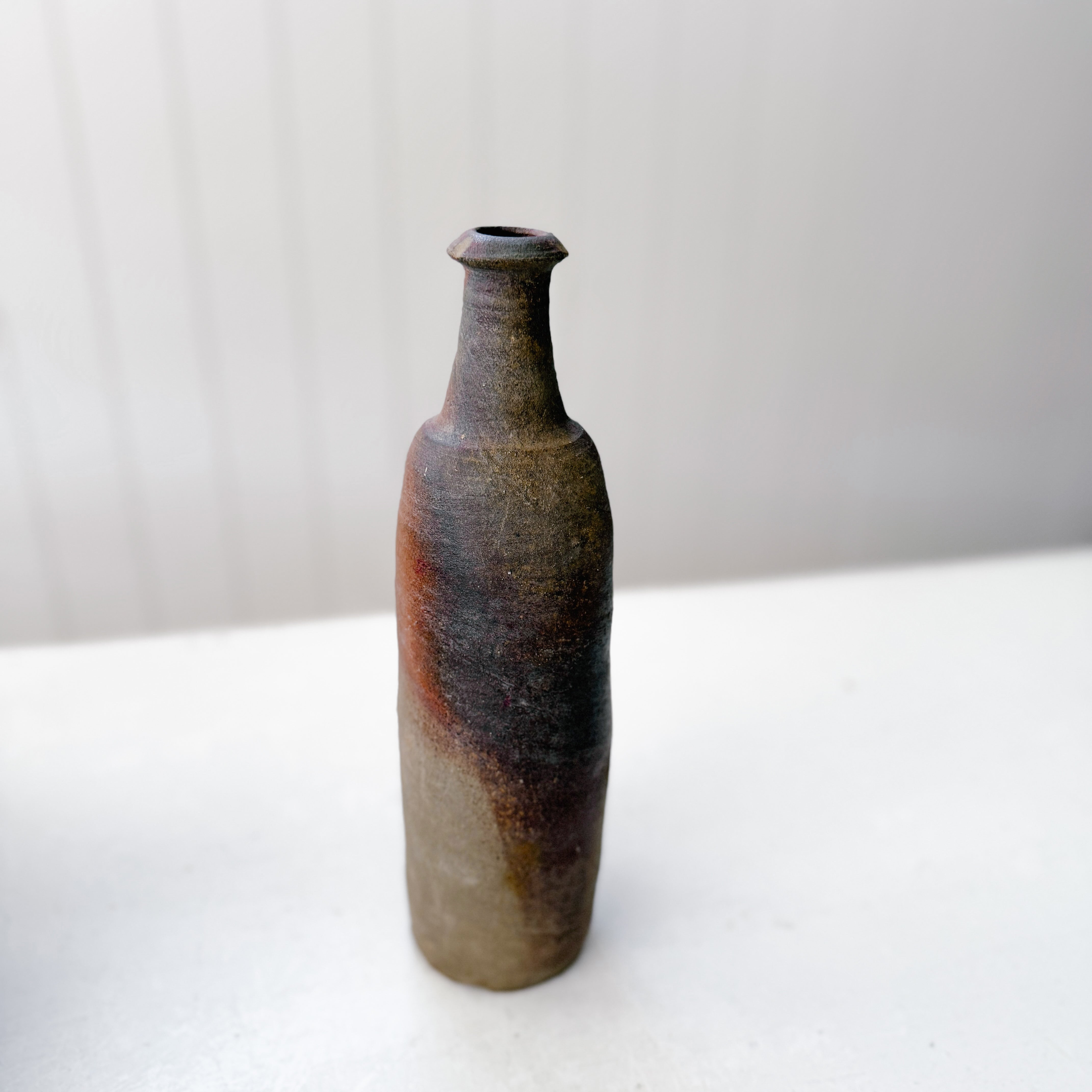 Antique 19th Century French Raw Stoneware Bottles