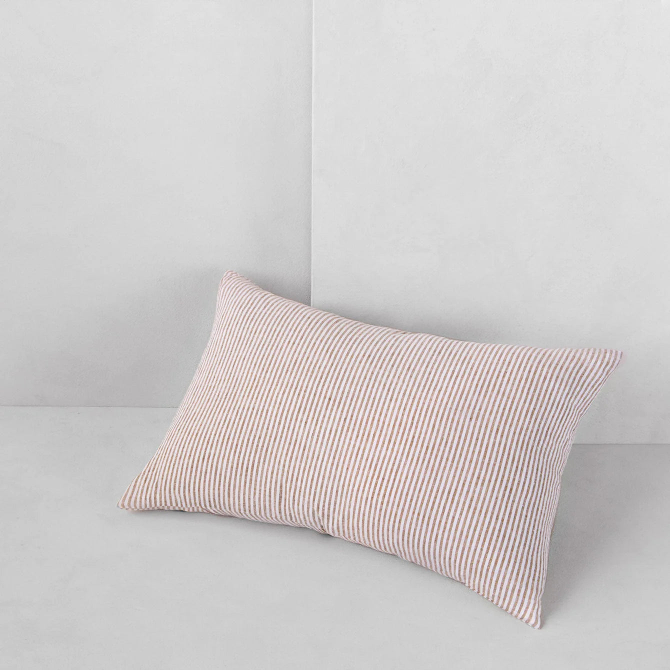 Basix Linen Stripe Cushion Cover | Throw Pillow