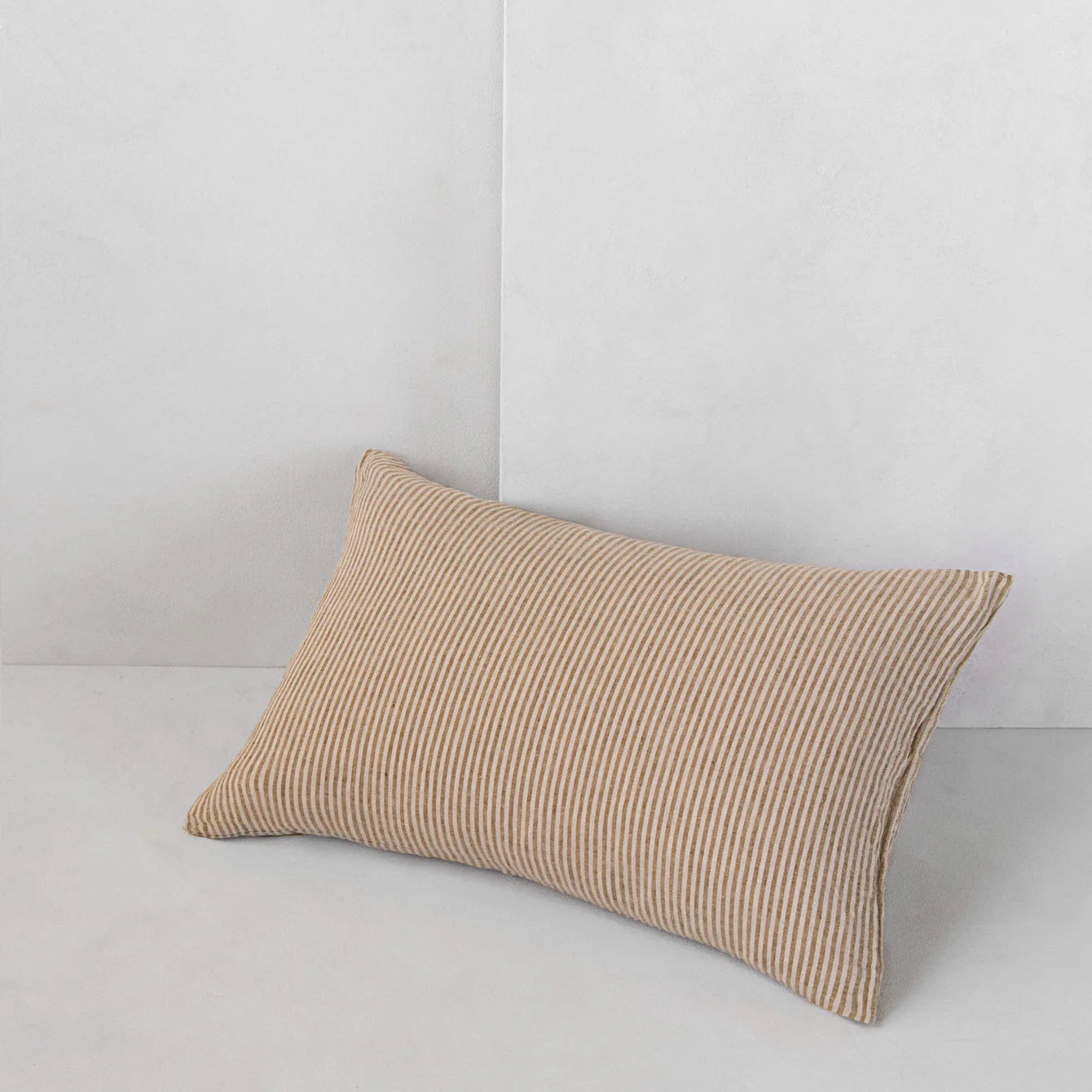 Basix Linen Stripe Cushion Cover | Throw Pillow