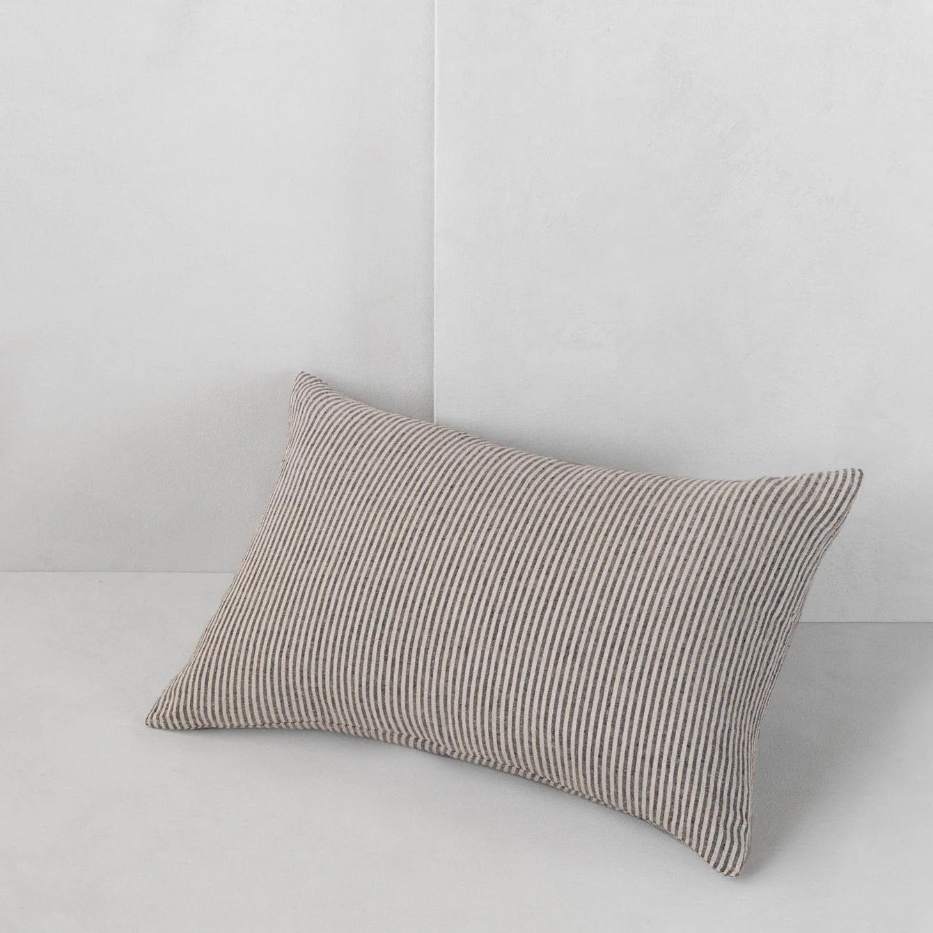 Basix Linen Stripe Cushion Cover | Throw Pillow