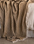 Crush Linen Throw