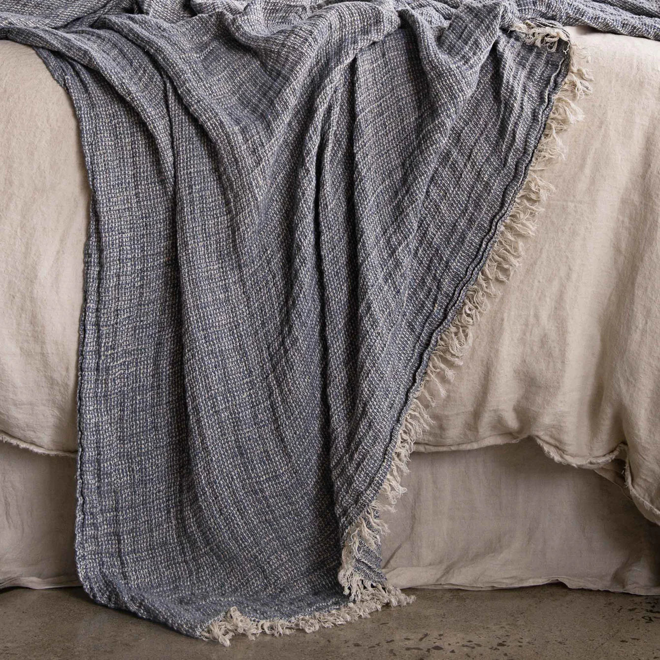 Crush Linen Throw