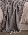 Crush Linen Throw