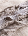 Crush Double Linen Throw