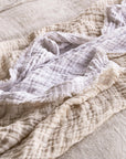 Crush Double Linen Throw
